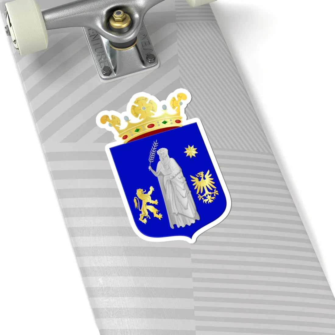 Ommen wapen (Netherlands) (Coat of Arms) STICKER Vinyl Kiss-Cut Decal - The Sticker Space