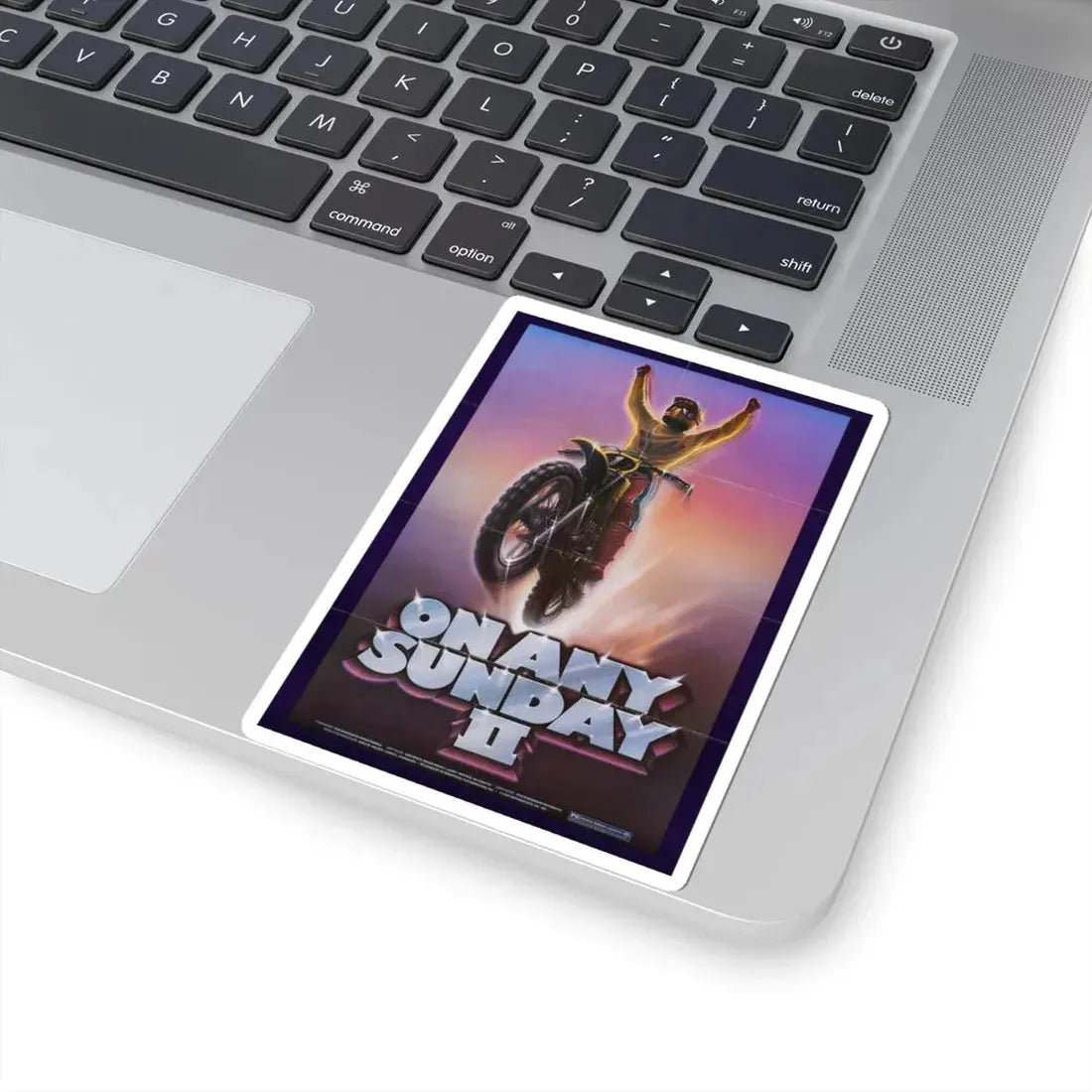 On Any Sunday II 1981 Movie Poster - STICKER Vinyl Kiss-Cut Decal - The Sticker Space