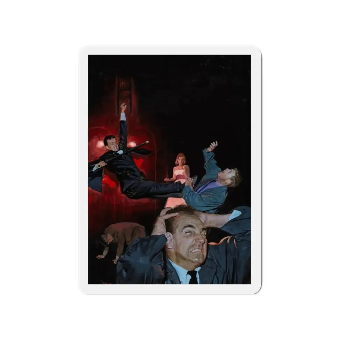 On Stage, comic book, Dell Comics, 1962 (Magazine Illustration) Refrigerator Magnet - The Sticker Space