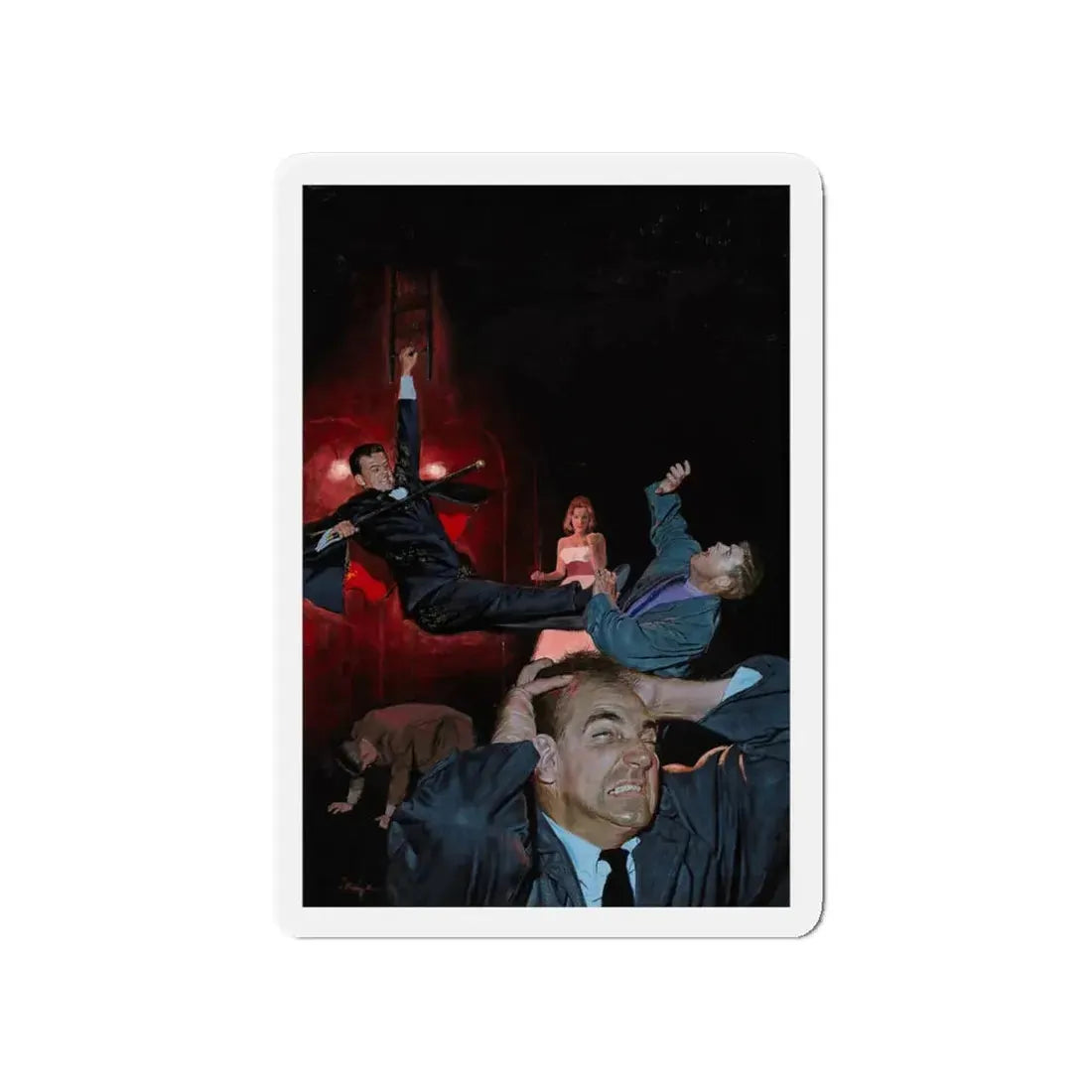 On Stage, comic book, Dell Comics, 1962 (Magazine Illustration) Refrigerator Magnet - The Sticker Space