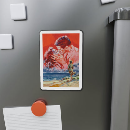 On the Beach, movie advertisement, 1959 (Magazine Illustration) Refrigerator Magnet-The Sticker Space