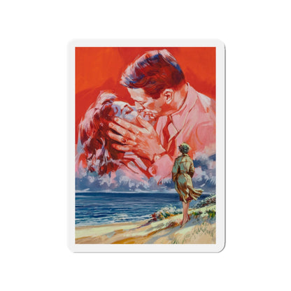 On the Beach, movie advertisement, 1959 (Magazine Illustration) Refrigerator Magnet-2" x 2"-The Sticker Space