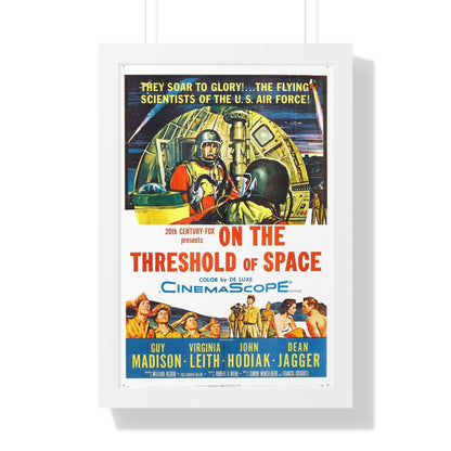 ON THE THRESHOLD OF SPACE 1956 - Framed Movie Poster-16″ x 24″-The Sticker Space