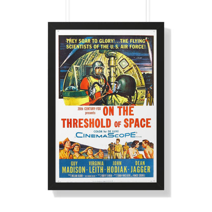 ON THE THRESHOLD OF SPACE 1956 - Framed Movie Poster-20" x 30"-The Sticker Space