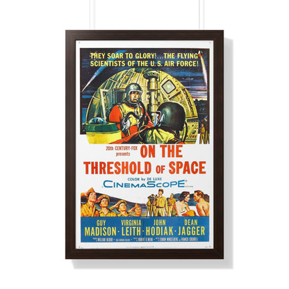 ON THE THRESHOLD OF SPACE 1956 - Framed Movie Poster-20" x 30"-The Sticker Space