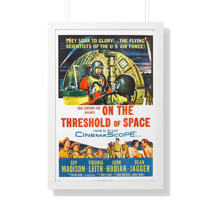 ON THE THRESHOLD OF SPACE 1956 - Framed Movie Poster-20" x 30"-The Sticker Space