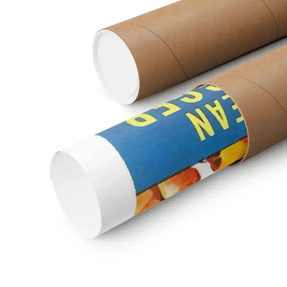 ON THE THRESHOLD OF SPACE 1956 - Paper Movie Poster - The Sticker Space