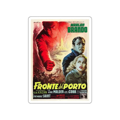 ON THE WATERFRONT 1954 Movie Poster STICKER Vinyl Die-Cut Decal 6 Inch - The Sticker Space