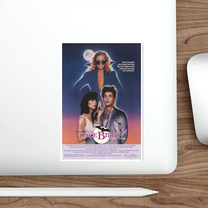 ONCE BITTEN 1985 Movie Poster STICKER Vinyl Die-Cut Decal-The Sticker Space