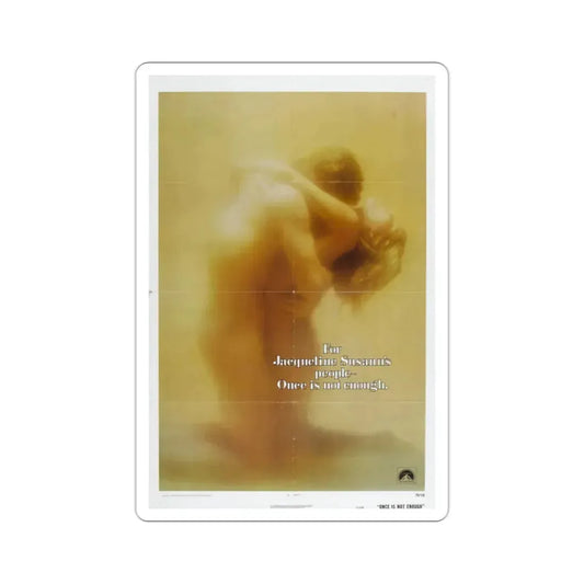 Once Is Not Enough 1975 Movie Poster STICKER Vinyl Die-Cut Decal 2 Inch - The Sticker Space