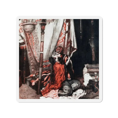 Once It Happened in the Black Tents, McCalls magazine, January 1923 (Magazine Illustration) Refrigerator Magnet 2 Inch - The Sticker Space