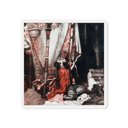 Once It Happened in the Black Tents, McCalls magazine, January 1923 (Magazine Illustration) Refrigerator Magnet 6 Inch - The Sticker Space