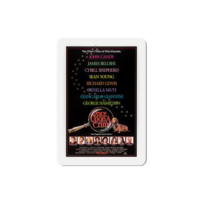 Once Upon a Crime 1992 Movie Poster Die-Cut Magnet-3" x 3"-The Sticker Space