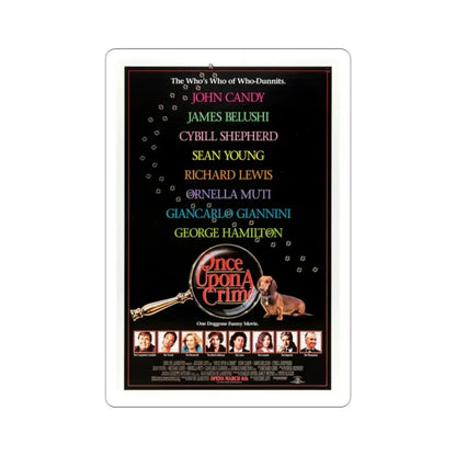 Once Upon a Crime 1992 Movie Poster STICKER Vinyl Die-Cut Decal 2 Inch - The Sticker Space