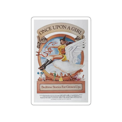 ONCE UPON A GIRL 1976 Movie Poster STICKER Vinyl Die-Cut Decal 6 Inch - The Sticker Space