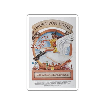 ONCE UPON A GIRL 1976 Movie Poster STICKER Vinyl Die-Cut Decal - The Sticker Space
