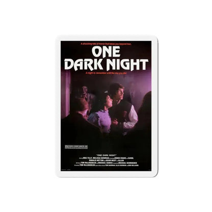 ONE DARK NIGHT 1982 Movie Poster - Refrigerator Magnet 6 Inch Die-Cut - The Sticker Space