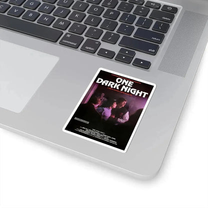 ONE DARK NIGHT 1982 Movie Poster - STICKER Vinyl Kiss-Cut Decal - The Sticker Space