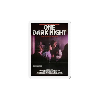 One Dark Night 1983 Movie Poster Refrigerator Magnet 6 Inch - The Sticker Space
