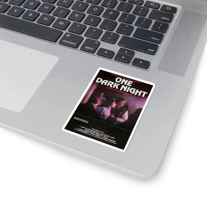 One Dark Night 1983 Movie Poster - STICKER Vinyl Kiss-Cut Decal - The Sticker Space