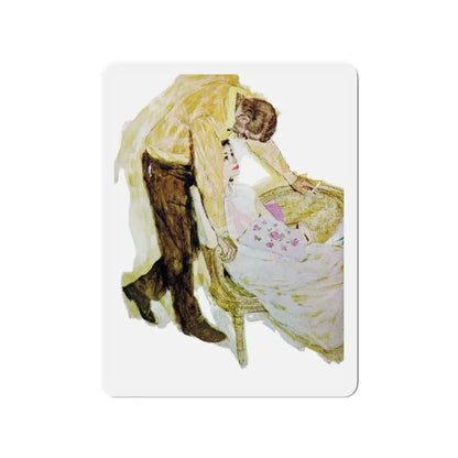 One Day It's Different, Good Housekeeping, February 1963 (Magazine Illustration) Refrigerator Magnet - The Sticker Space