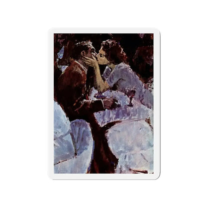 One Hidden Day, Redbook, June 1962 (Magazine Illustration) Refrigerator Magnet - The Sticker Space