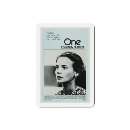 One Is a Lonely Number 1972 Movie Poster Refrigerator Magnet 2 Inch - The Sticker Space