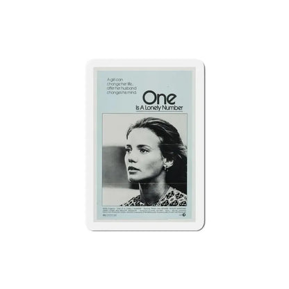 One Is a Lonely Number 1972 Movie Poster Refrigerator Magnet 5 Inch - The Sticker Space