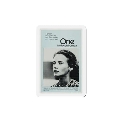 One Is a Lonely Number 1972 Movie Poster Refrigerator Magnet - The Sticker Space