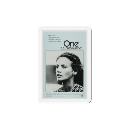 One Is a Lonely Number 1972 Movie Poster Refrigerator Magnet - The Sticker Space
