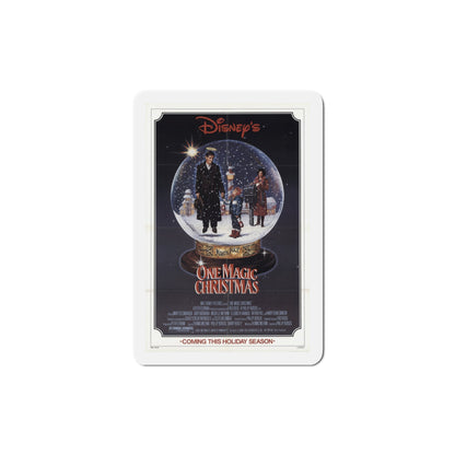 One Magic Christmas 1985 Movie Poster Die-Cut Magnet-4" x 4"-The Sticker Space