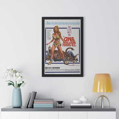 ONE MILLION YEARS B.C 1986 - Framed Movie Poster-The Sticker Space