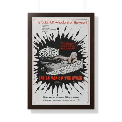 ONE ON TOP OF THE OTHER 1969 - Framed Movie Poster - The Sticker Space