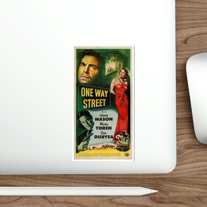 One Way Street 1950 Movie Poster STICKER Vinyl Die-Cut Decal-The Sticker Space