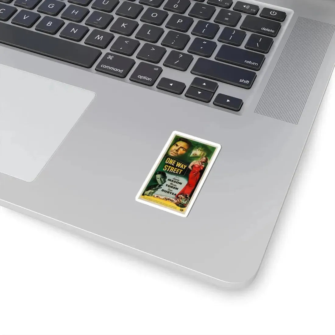 One Way Street 1950 Movie Poster - STICKER Vinyl Kiss-Cut Decal - The Sticker Space