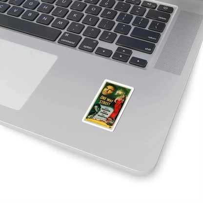 One Way Street 1950 Movie Poster - STICKER Vinyl Kiss-Cut Decal - The Sticker Space