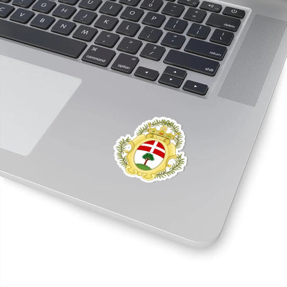 Oneglia-Stemma 2 (Italy) (Coat of Arms) STICKER Vinyl Kiss-Cut Decal - The Sticker Space