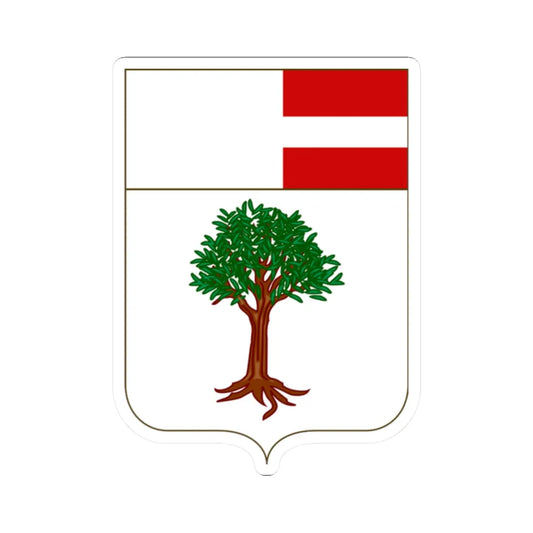 Oneglia-Stemma (Italy) (Coat of Arms) STICKER Vinyl Kiss-Cut Decal 2 Inch White - The Sticker Space