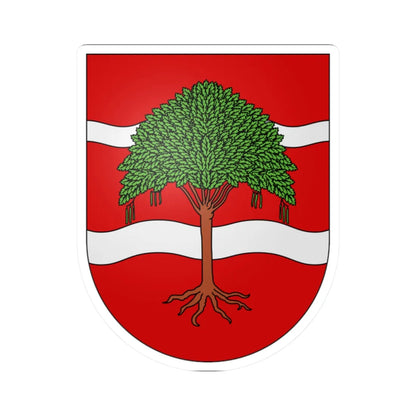 Onex-coat of arms (Switzerland) (Coat of Arms) STICKER Vinyl Kiss-Cut Decal 2 Inch White - The Sticker Space