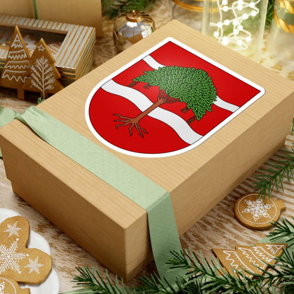 Onex-coat of arms (Switzerland) (Coat of Arms) STICKER Vinyl Kiss-Cut Decal - The Sticker Space