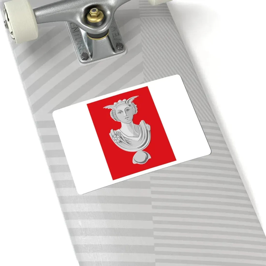 Onhaye vlag (Belgium) STICKER Vinyl Kiss-Cut Decal - The Sticker Space