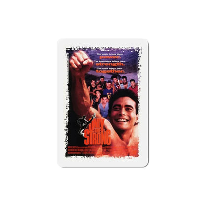 Only the Strong 1993 Movie Poster Refrigerator Magnet 3 Inch - The Sticker Space