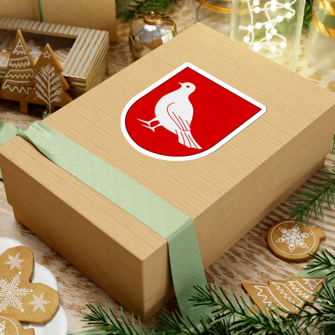 Onsjö vapen (Sweden) (Coat of Arms) STICKER Vinyl Kiss-Cut Decal - The Sticker Space