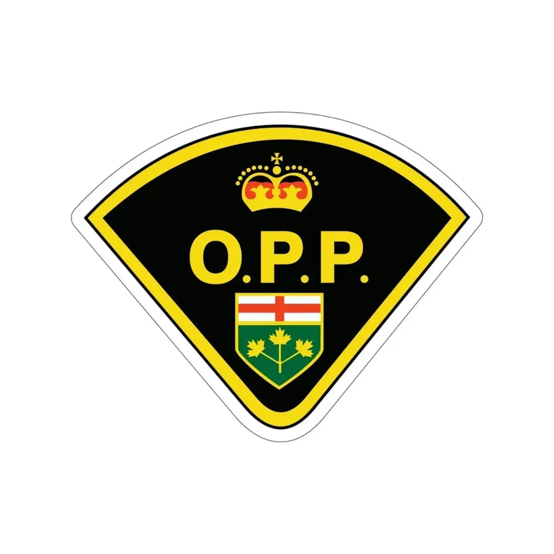 Ontario Provincial Police STICKER Vinyl Die-Cut Decal - The Sticker Space