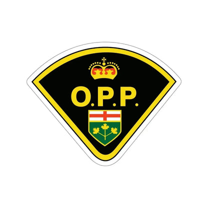 Ontario Provincial Police STICKER Vinyl Die-Cut Decal - The Sticker Space