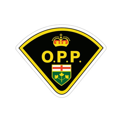 Ontario Provincial Police STICKER Vinyl Die-Cut Decal - The Sticker Space