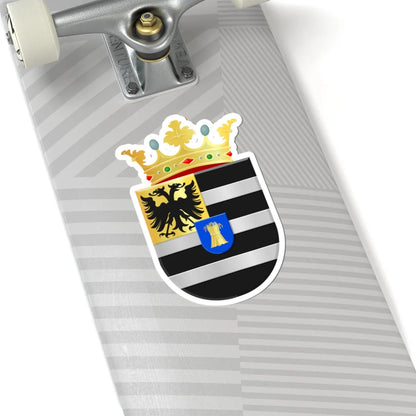 Ontstwedde Stadskanaal wapen (Netherlands) (Coat of Arms) STICKER Vinyl Kiss-Cut Decal - The Sticker Space