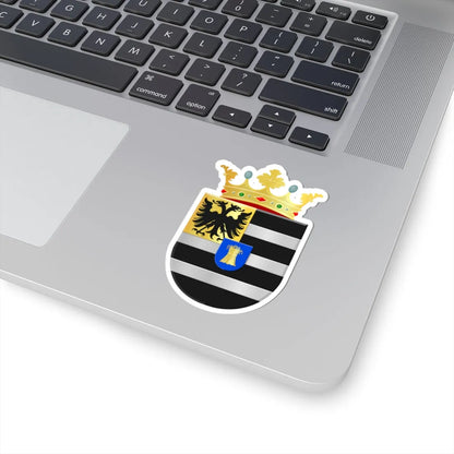 Ontstwedde Stadskanaal wapen (Netherlands) (Coat of Arms) STICKER Vinyl Kiss-Cut Decal - The Sticker Space