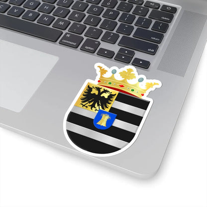 Ontstwedde Stadskanaal wapen (Netherlands) (Coat of Arms) STICKER Vinyl Kiss-Cut Decal - The Sticker Space