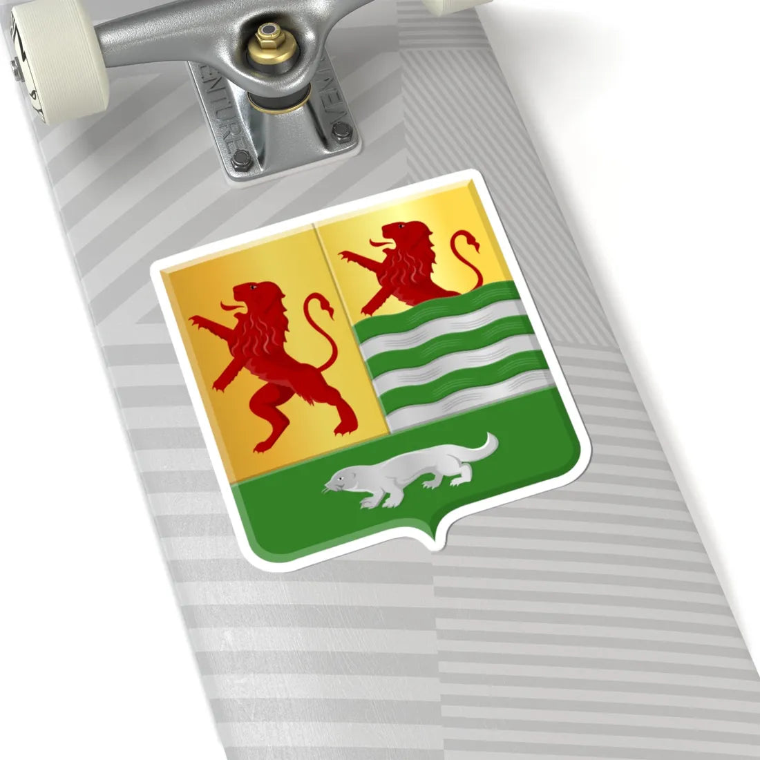 Onwaard wapen (Netherlands) (Coat of Arms) STICKER Vinyl Kiss-Cut Decal - The Sticker Space